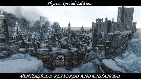 skyrim se winterhold restored.